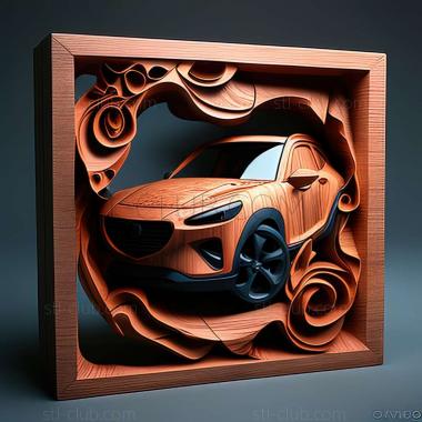 3D модель Mazda CX 3 (STL)